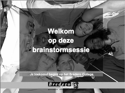 Brainstormsessie Bredero College
