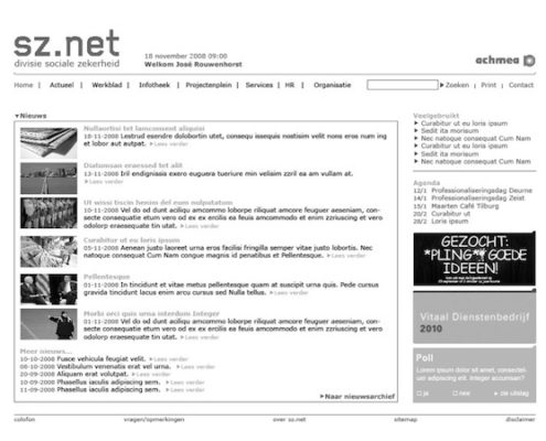 Homepage sznet