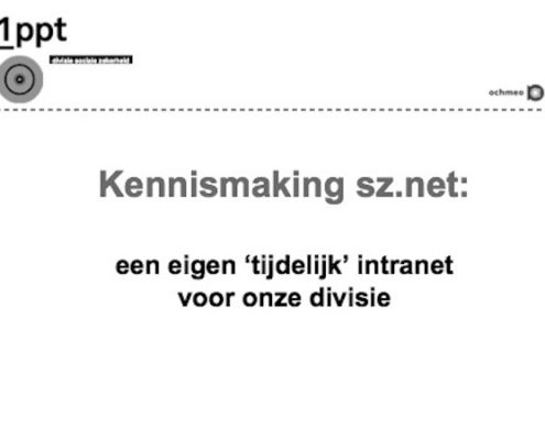 Kennismaking sznet